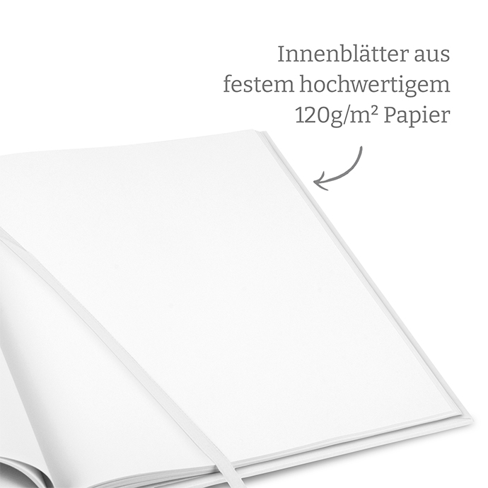 Gästebuch Konfirmation Weiß