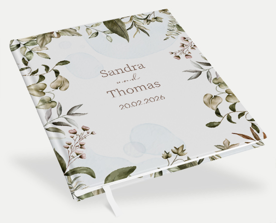 Gästebuch Hochzeit - Boho "Nature Hold" - GBH-25001-B-07