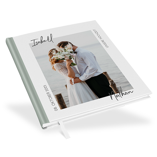 Gästebuch Hochzeit - Minimalistisch "Florence" - GBH-25001-M-07