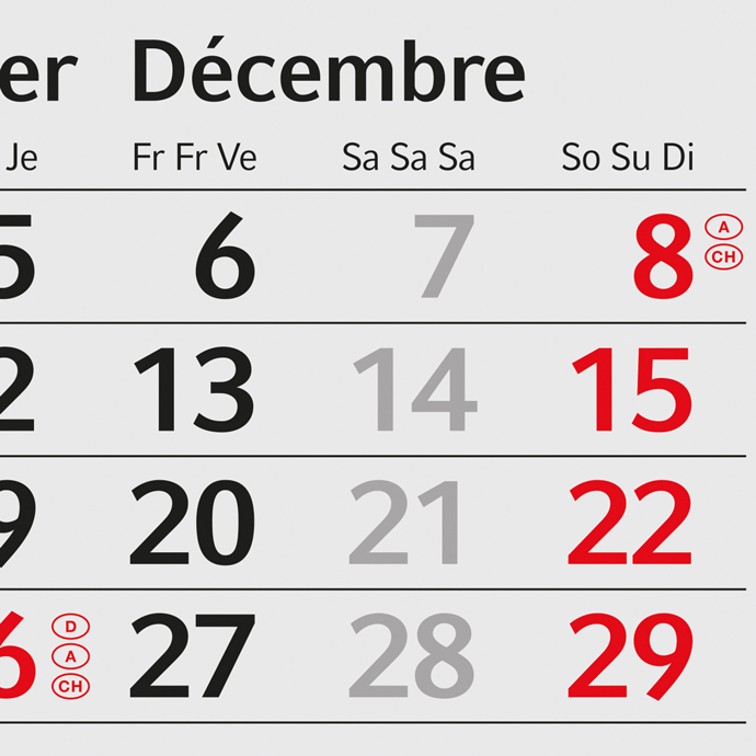 Tischkalender Eyecatcher