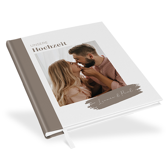 Gästebuch Hochzeit - Minimalistisch "Copenhagen" - GBH-25001-M-01