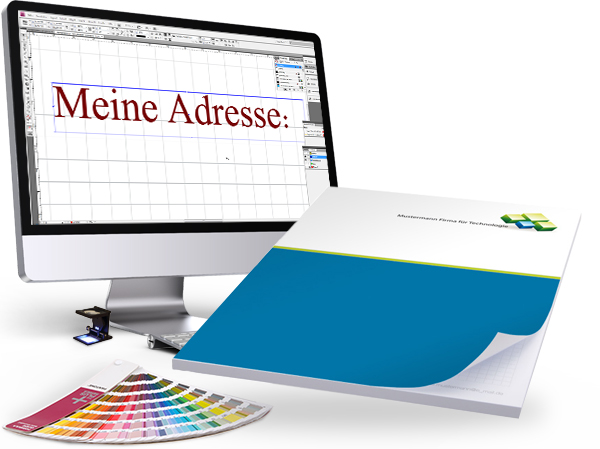 Gestaltungsservice für Notizblock mit Umschlag - 9700000002