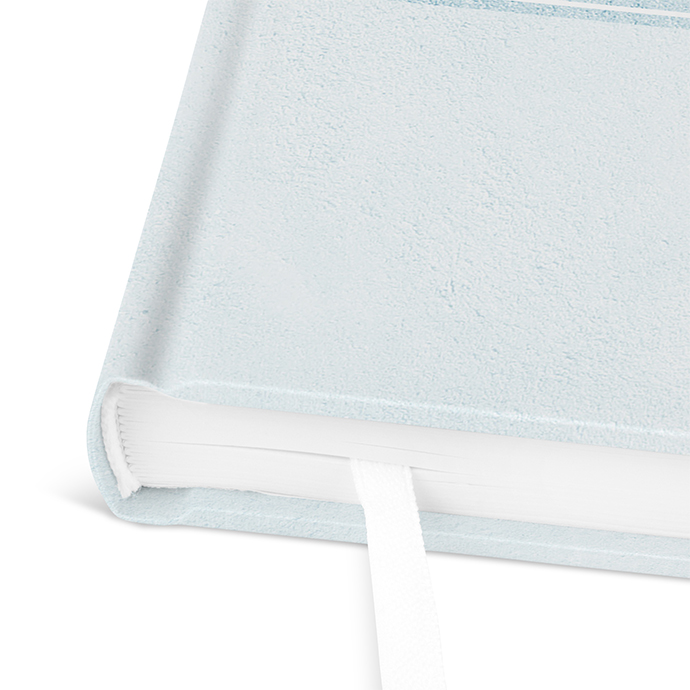 Gästebuch Taufe "Soft Aqua"