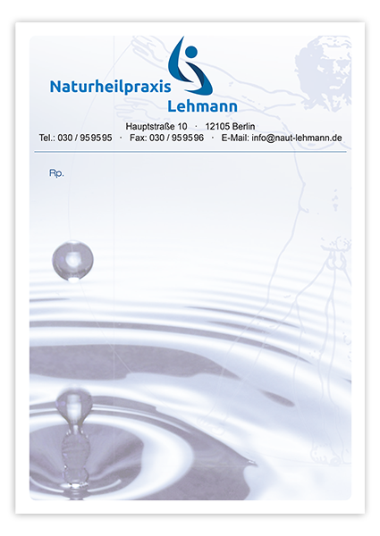 Privatrezepte Trend mit Eindruck - 1225010610