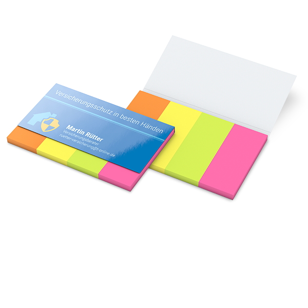 BIZSTIX® Index-Set Haftpapiermarker Short Cover - 1405001240