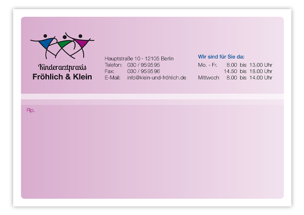 Privatrezepte Classic mit Eindruck - 1225010637