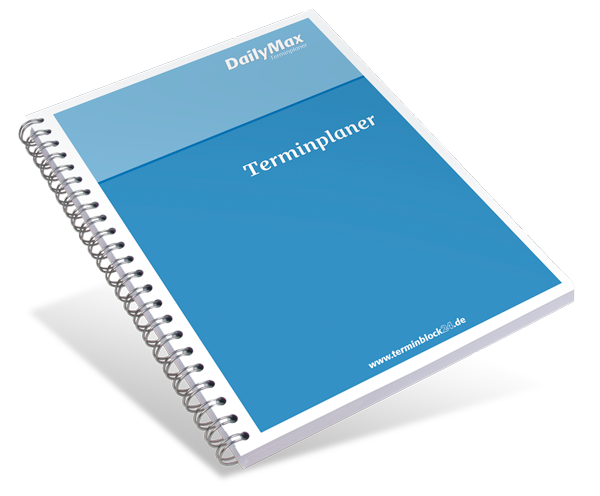 Terminplaner 2 Spalten - 15 Minuten-Takt  - für 2027