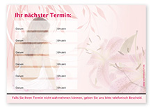 Terminzettel "natürlich schön" - 6 Termine - 1215010608