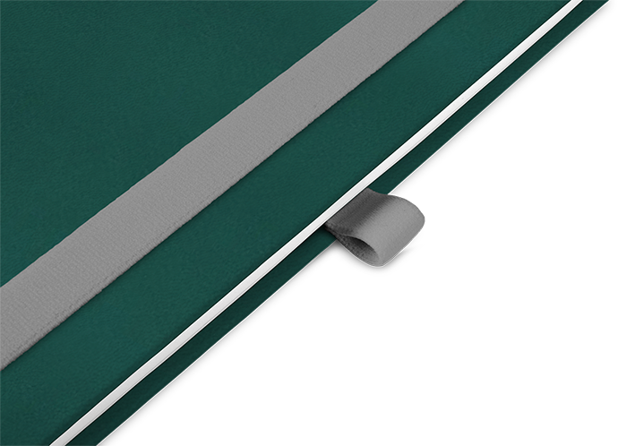 "Midnight Green" - DIN A5 mit deinem Umschlagdesign