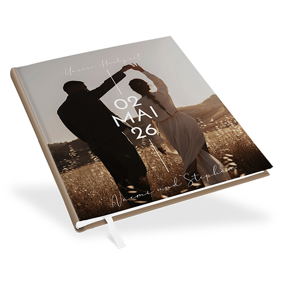 Gästebuch Hochzeit - Minimalistisch "Still Lines" - GBH-25001-M-06