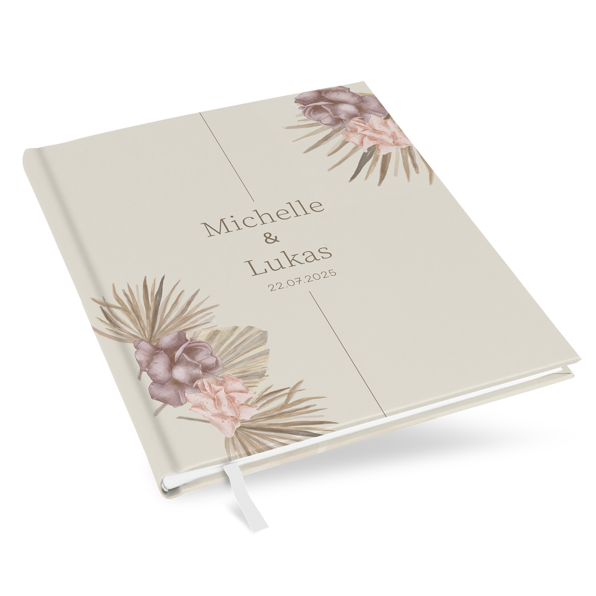 Erinnerungsbuch Hochzeit - Boho "boho minimal" - EBH-25001-B-03