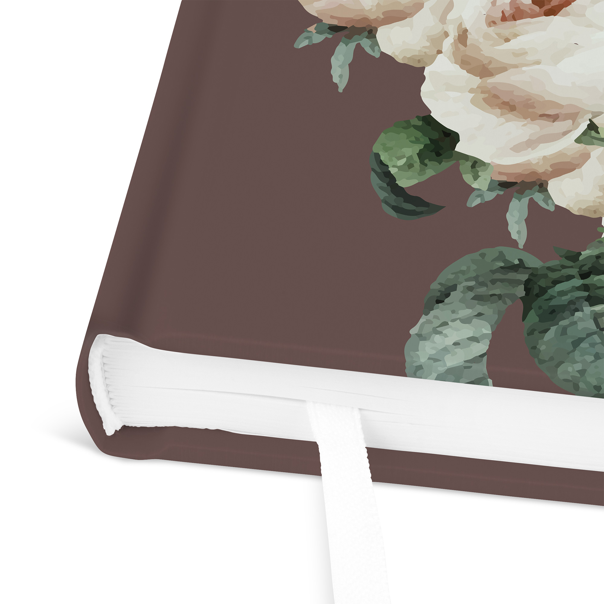 Erinnerungsbuch Hochzeit - Floral "Antique Rose"
