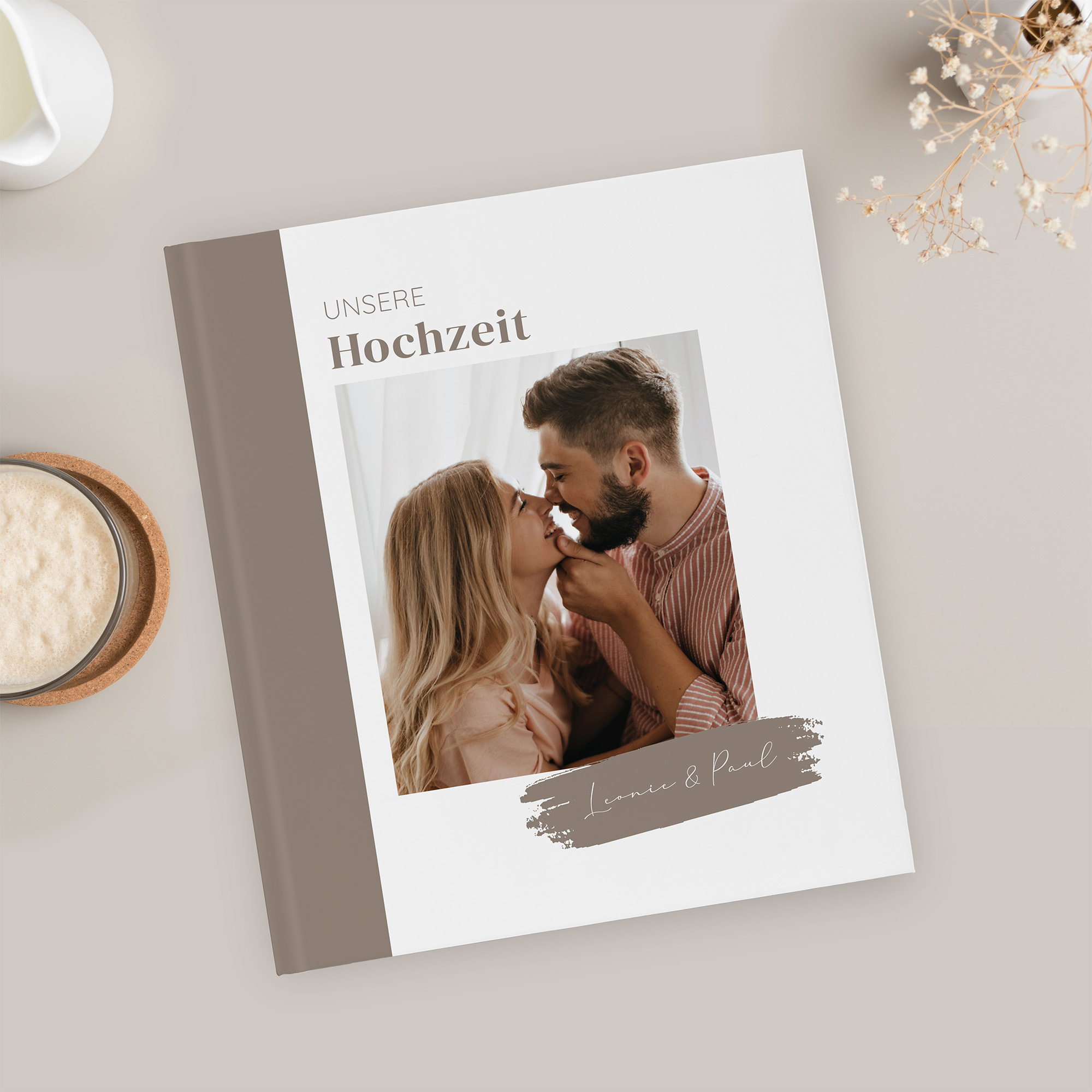 Erinnerungsbuch Hochzeit - Minimalistisch "copenhagen"
