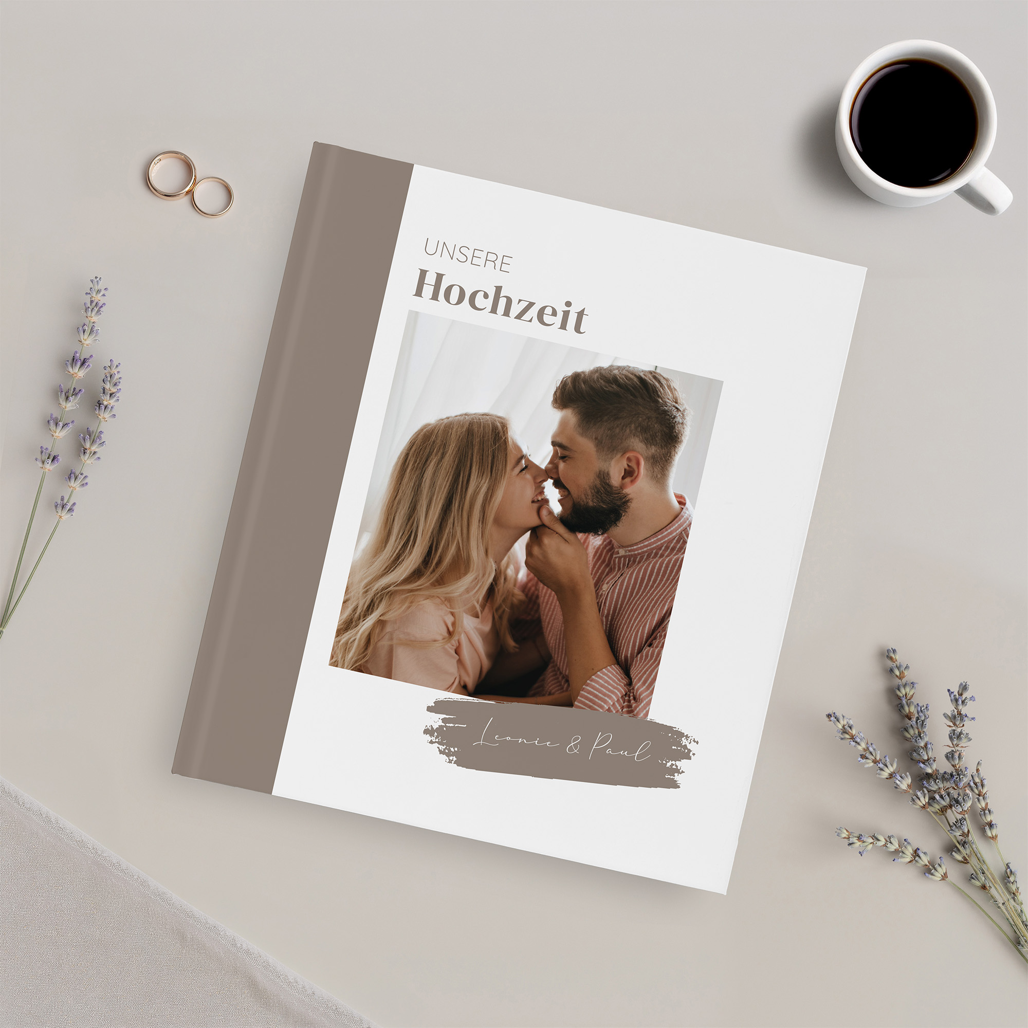Erinnerungsbuch Hochzeit - Minimalistisch "copenhagen"