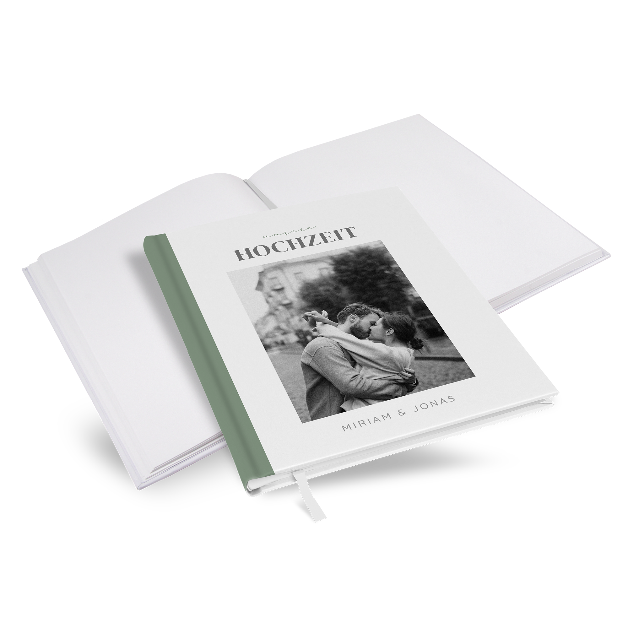 Gästebuch Hochzeit - Minimalistisch "Berlin" - GBH-25001-M-03