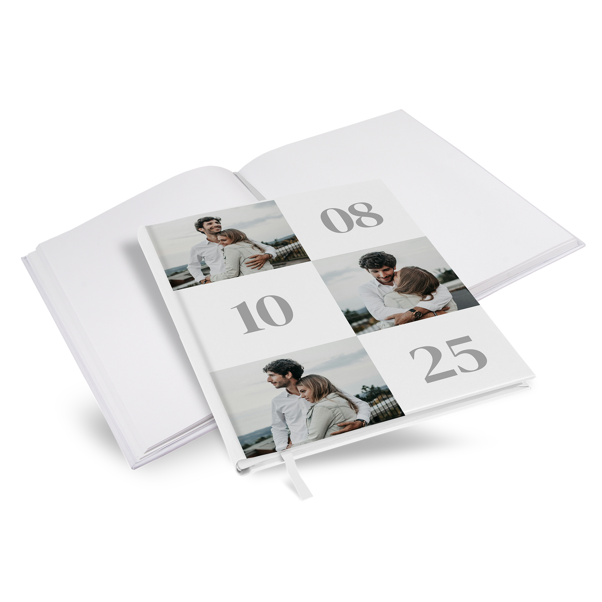 Gästebuch Hochzeit - Minimalistisch "Oslo" - GBH-25001-M-04