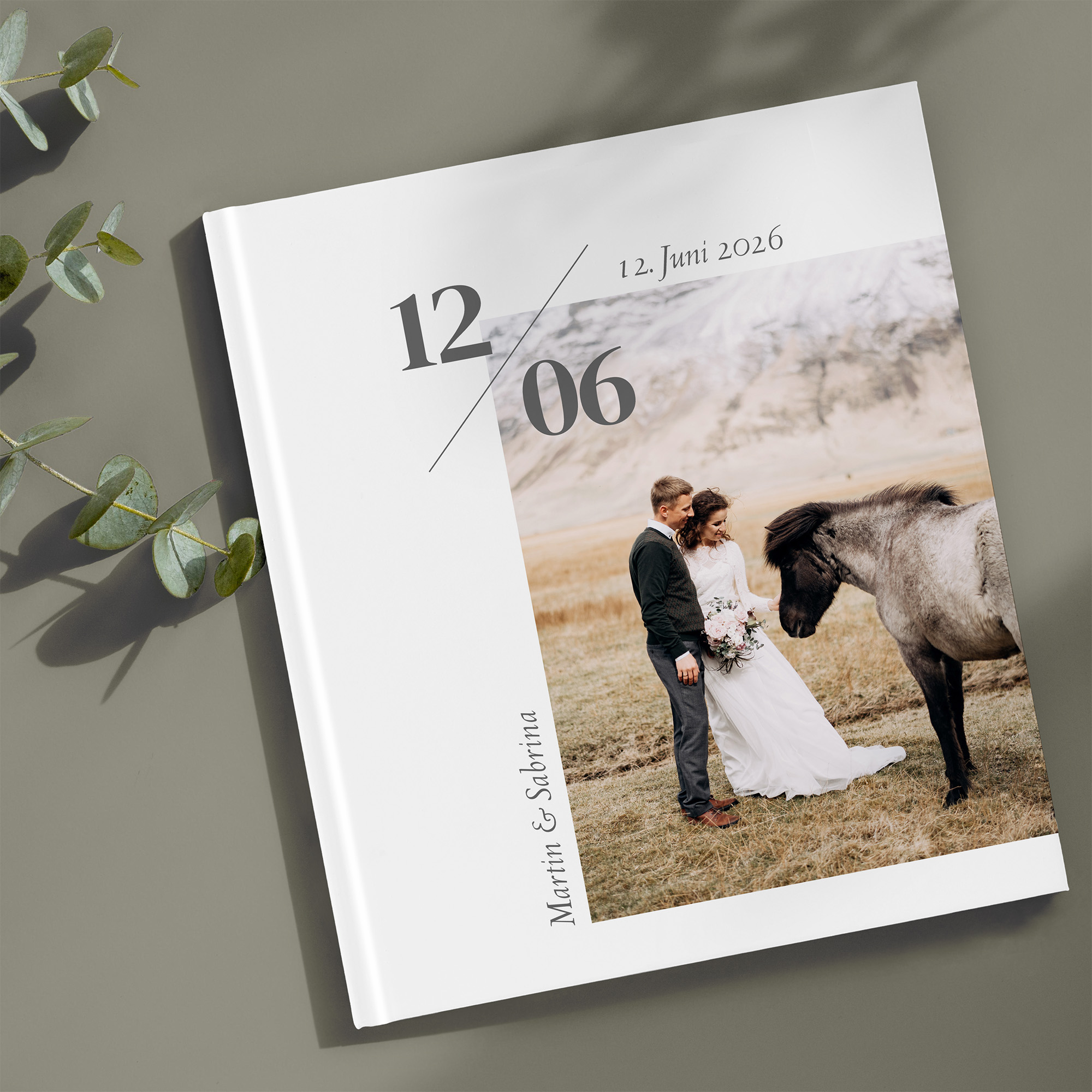 Gästebuch Hochzeit - Minimalistisch "Helsinki"