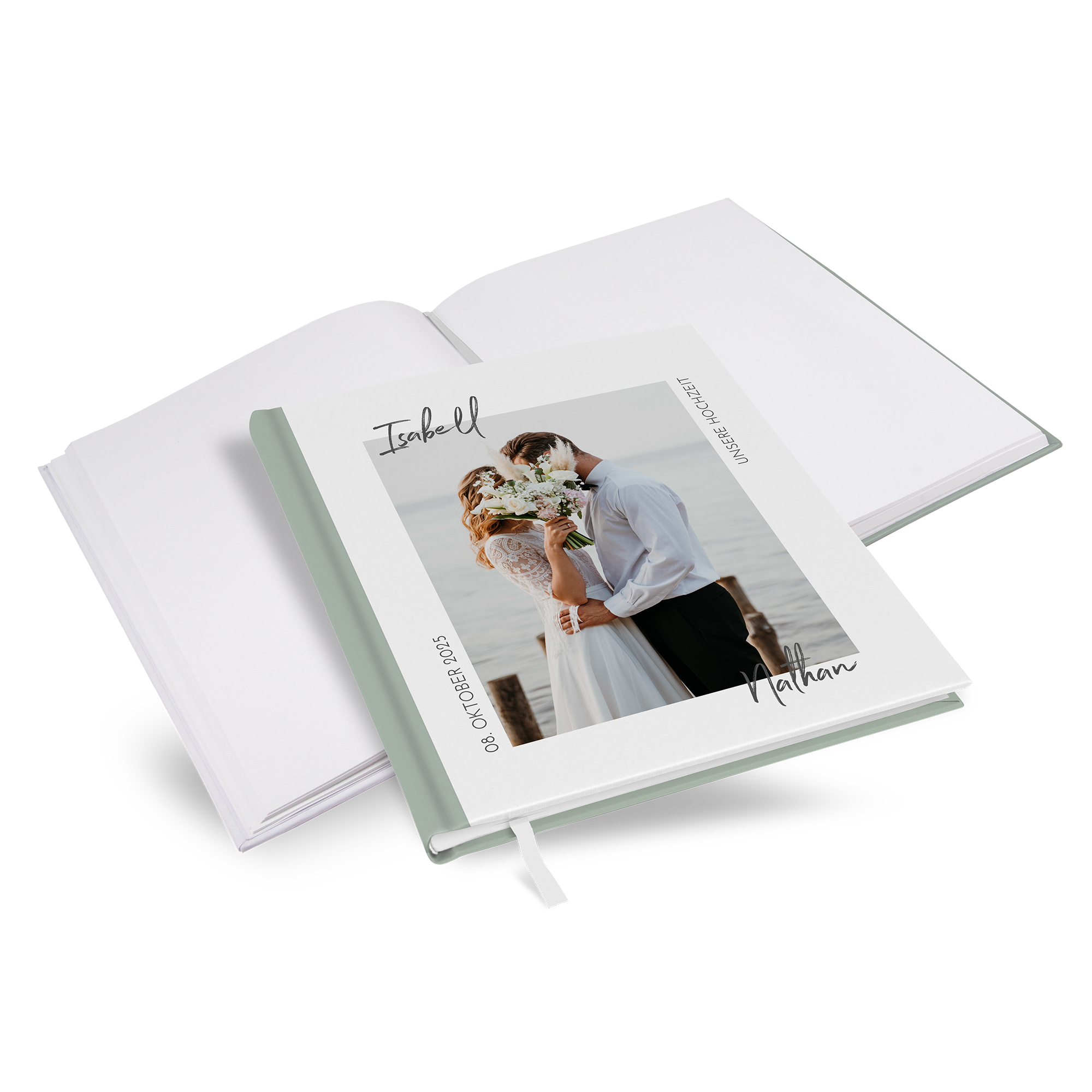 Gästebuch Hochzeit - Minimalistisch "Florence" - GBH-25001-M-07
