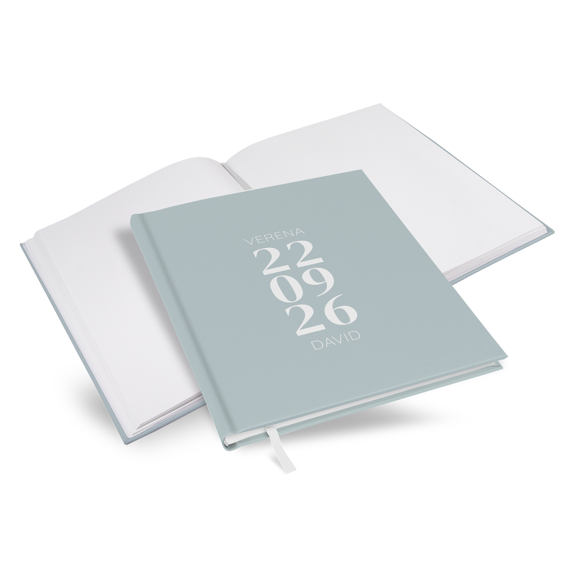 Gästebuch Hochzeit - Minimalistisch "lisbon" - GBH-25001-M-11