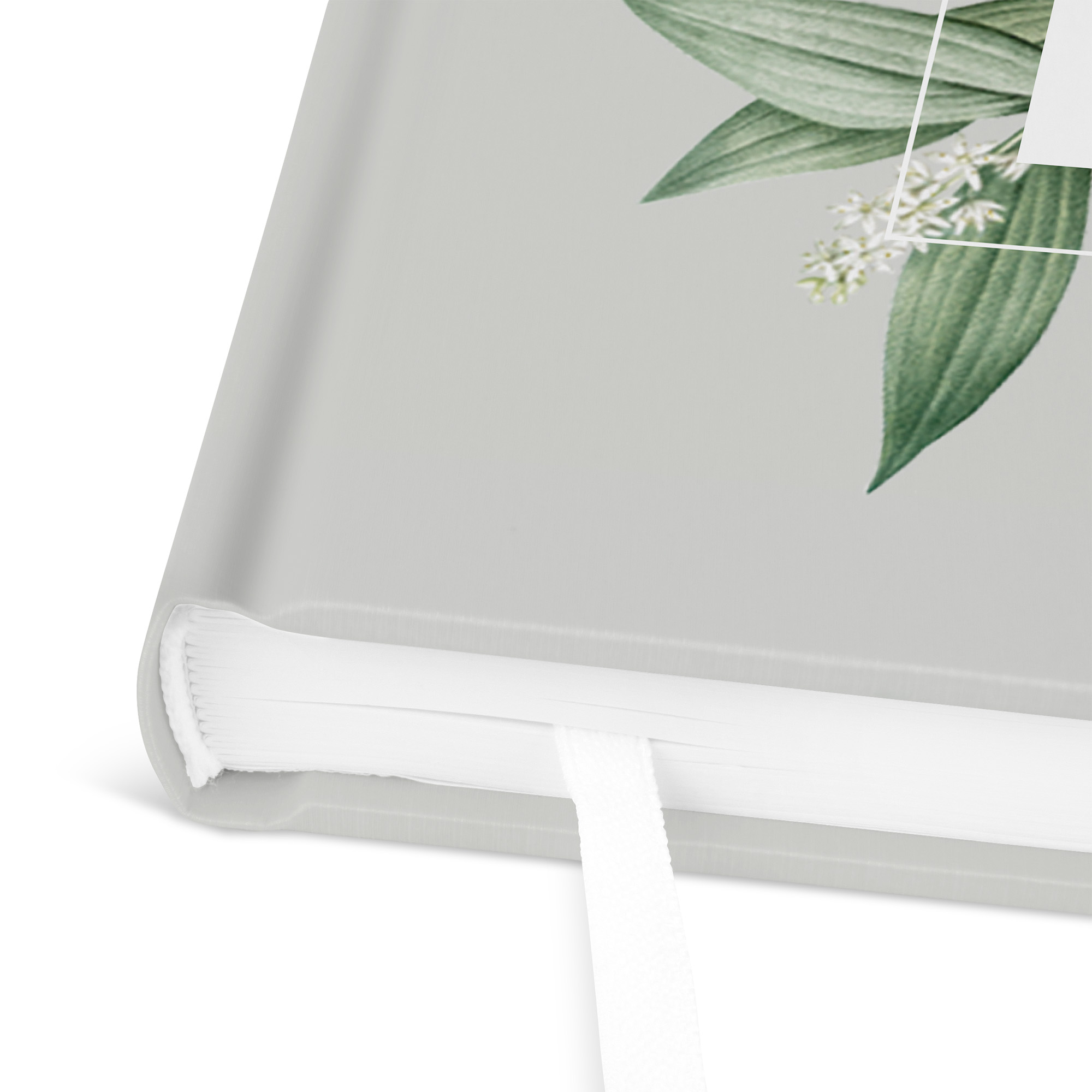 Gästebuch Hochzeit - Greenery "tropical frame"