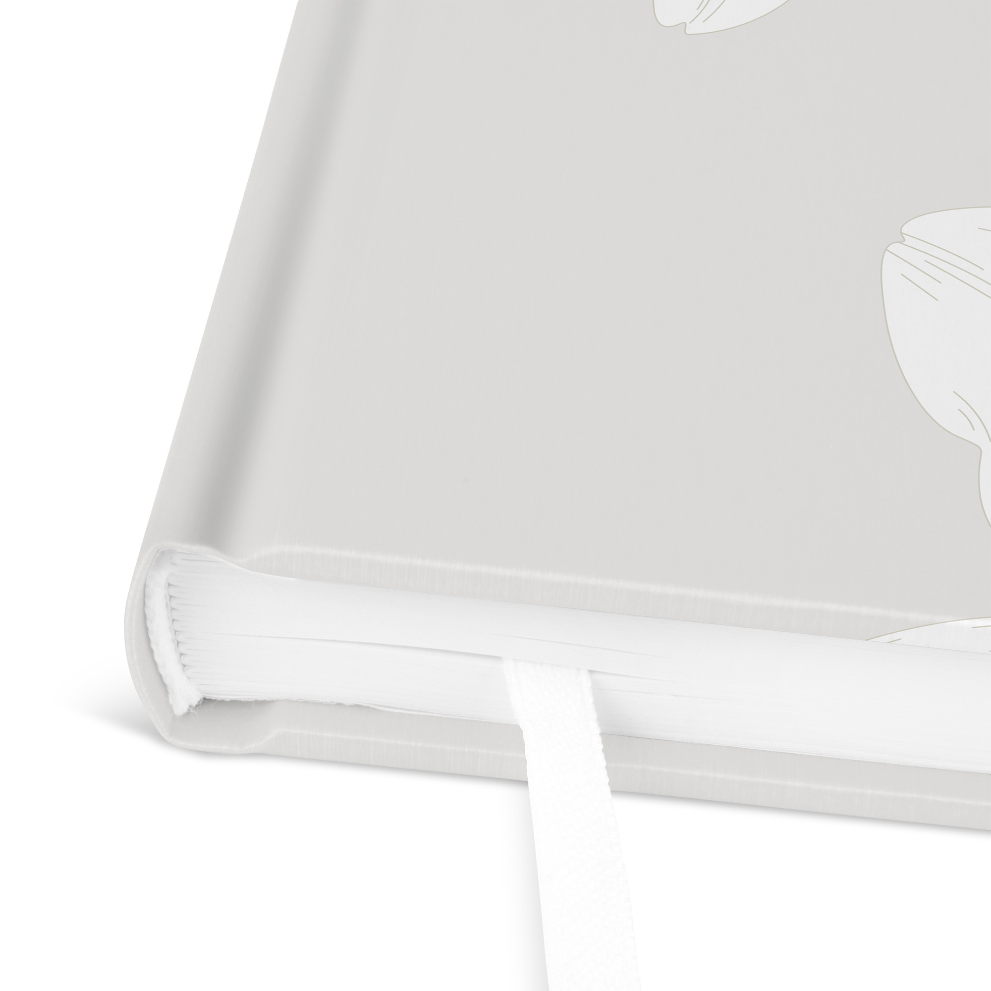 Gästebuch Hochzeit - Floral "white lily"