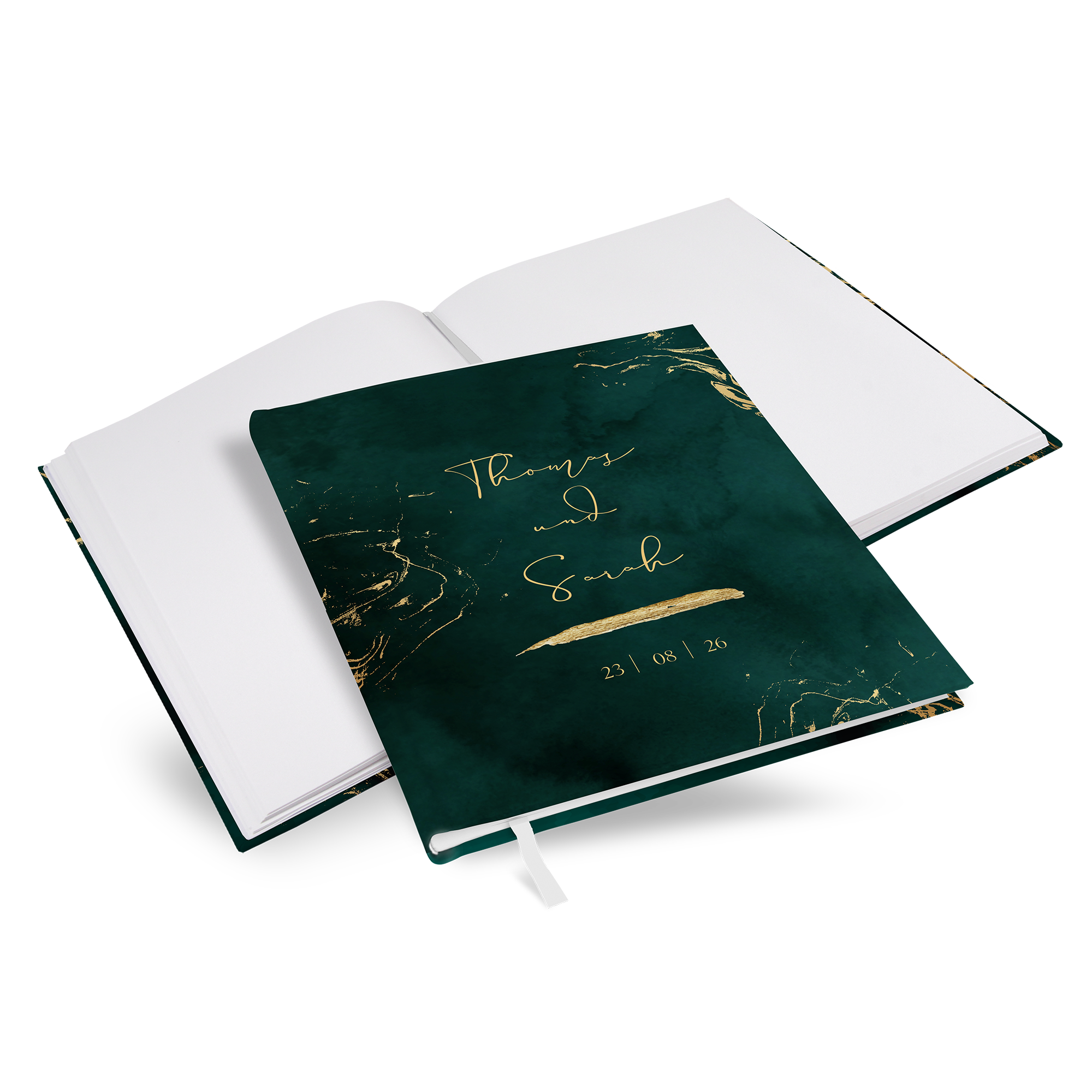 Gästebuch Hochzeit - Vintage "velvet night" - GBH-25001-V-07