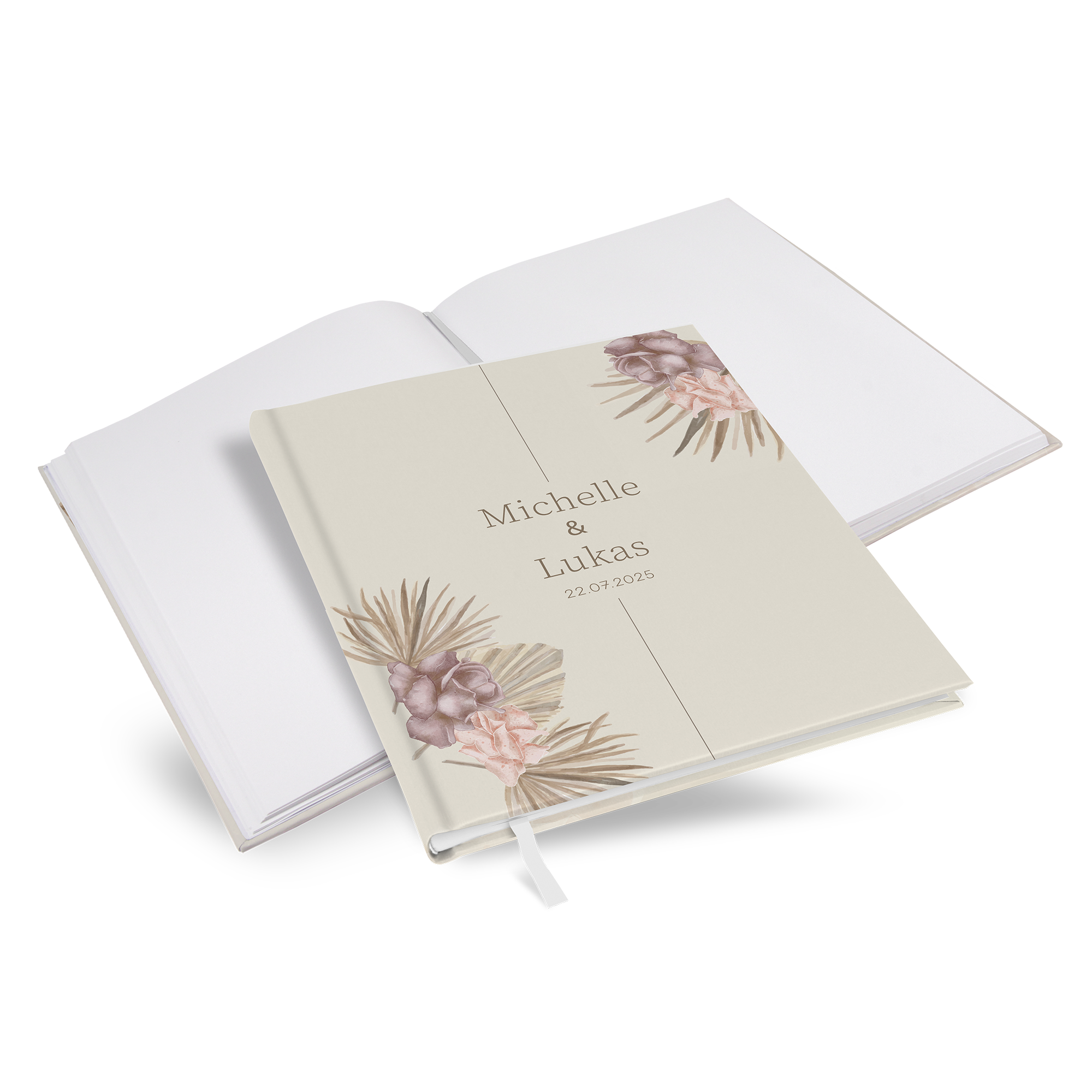 Gästebuch Hochzeit - Boho "boho minimal"