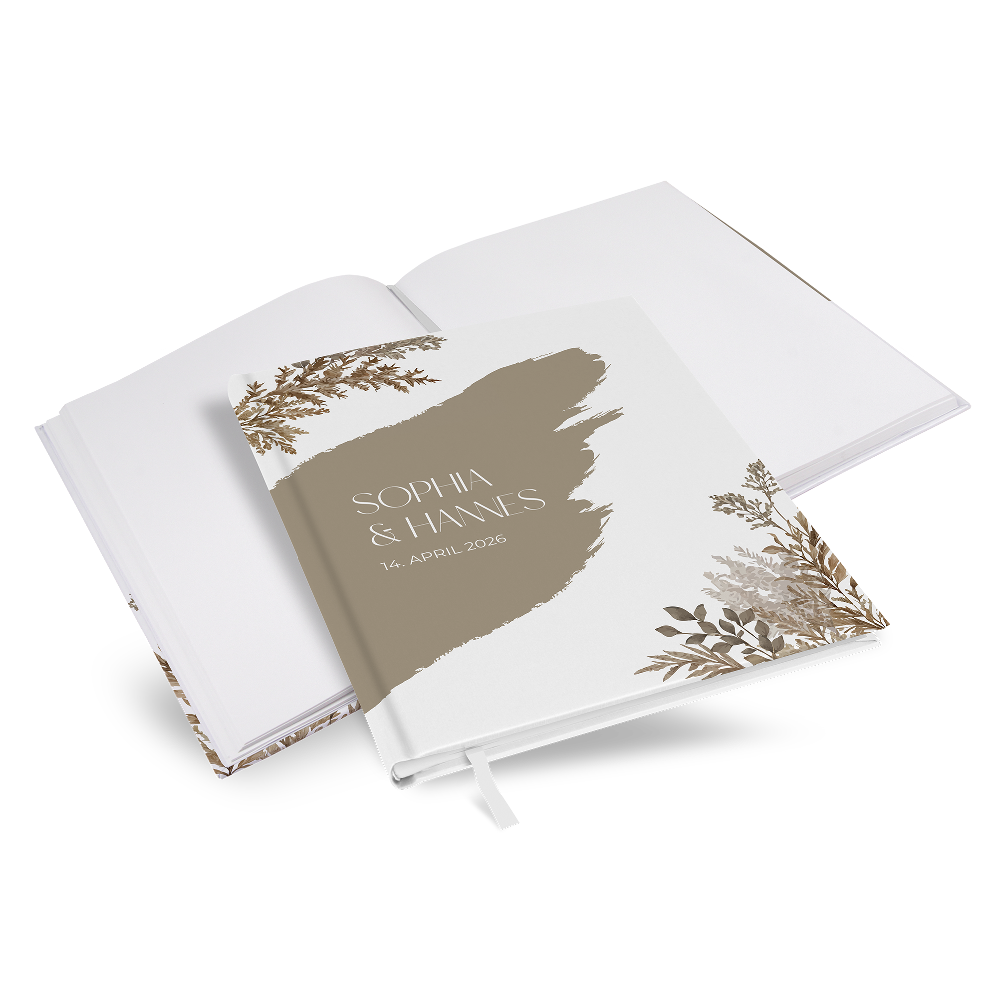 Gästebuch Hochzeit - Boho "earthstroke" - GBH-25001-B-09